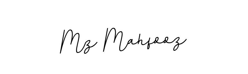 Similarly BallpointsItalic-DORy9 is the best handwritten signature design. Signature creator online .You can use it as an online autograph creator for name Mz Mahfooz. Mz Mahfooz signature style 11 images and pictures png