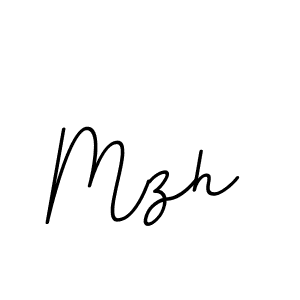 Mzh stylish signature style. Best Handwritten Sign (BallpointsItalic-DORy9) for my name. Handwritten Signature Collection Ideas for my name Mzh. Mzh signature style 11 images and pictures png