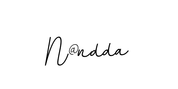 Here are the top 10 professional signature styles for the name N@ndda. These are the best autograph styles you can use for your name. N@ndda signature style 11 images and pictures png