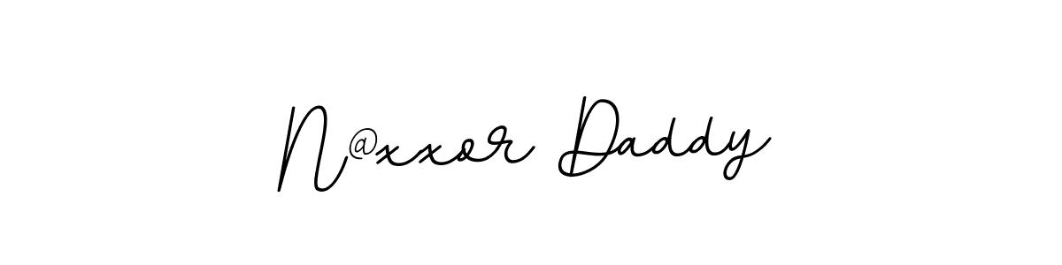 BallpointsItalic-DORy9 is a professional signature style that is perfect for those who want to add a touch of class to their signature. It is also a great choice for those who want to make their signature more unique. Get N@xxor Daddy name to fancy signature for free. N@xxor Daddy signature style 11 images and pictures png