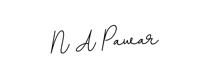 The best way (BallpointsItalic-DORy9) to make a short signature is to pick only two or three words in your name. The name N A Pawar include a total of six letters. For converting this name. N A Pawar signature style 11 images and pictures png