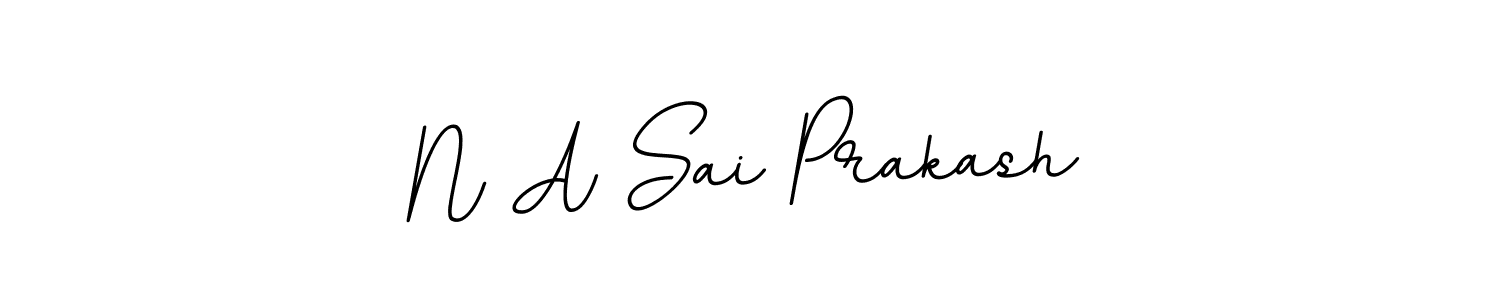 How to make N A Sai Prakash signature? BallpointsItalic-DORy9 is a professional autograph style. Create handwritten signature for N A Sai Prakash name. N A Sai Prakash signature style 11 images and pictures png