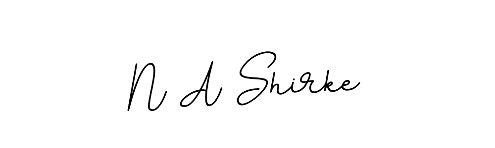 Also we have N A Shirke name is the best signature style. Create professional handwritten signature collection using BallpointsItalic-DORy9 autograph style. N A Shirke signature style 11 images and pictures png