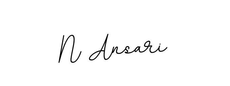 Make a beautiful signature design for name N Ansari. Use this online signature maker to create a handwritten signature for free. N Ansari signature style 11 images and pictures png