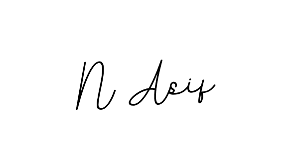 N Asif stylish signature style. Best Handwritten Sign (BallpointsItalic-DORy9) for my name. Handwritten Signature Collection Ideas for my name N Asif. N Asif signature style 11 images and pictures png