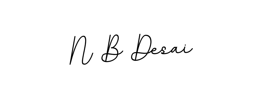 How to make N B Desai signature? BallpointsItalic-DORy9 is a professional autograph style. Create handwritten signature for N B Desai name. N B Desai signature style 11 images and pictures png