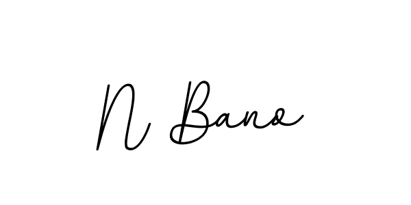 Once you've used our free online signature maker to create your best signature BallpointsItalic-DORy9 style, it's time to enjoy all of the benefits that N Bano name signing documents. N Bano signature style 11 images and pictures png