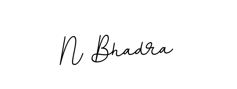 Also we have N Bhadra name is the best signature style. Create professional handwritten signature collection using BallpointsItalic-DORy9 autograph style. N Bhadra signature style 11 images and pictures png