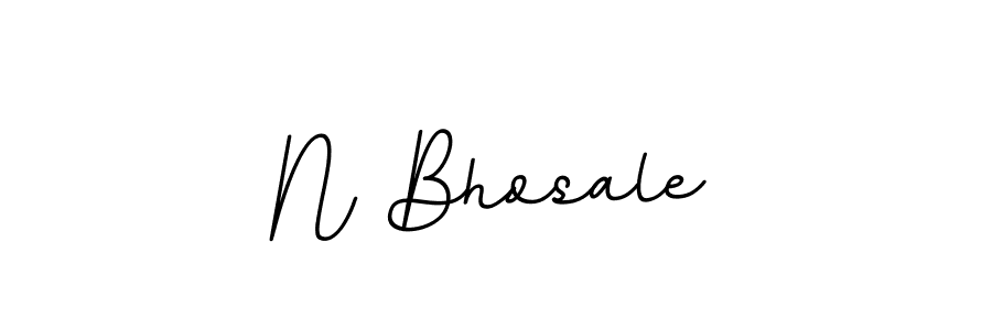 if you are searching for the best signature style for your name N Bhosale. so please give up your signature search. here we have designed multiple signature styles  using BallpointsItalic-DORy9. N Bhosale signature style 11 images and pictures png