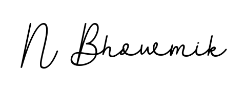You should practise on your own different ways (BallpointsItalic-DORy9) to write your name (N Bhowmik) in signature. Don't let someone else do it for you. N Bhowmik signature style 11 images and pictures png