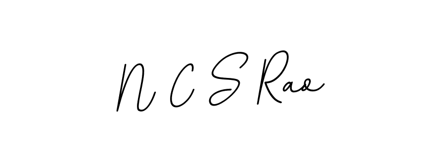 N C S Rao stylish signature style. Best Handwritten Sign (BallpointsItalic-DORy9) for my name. Handwritten Signature Collection Ideas for my name N C S Rao. N C S Rao signature style 11 images and pictures png