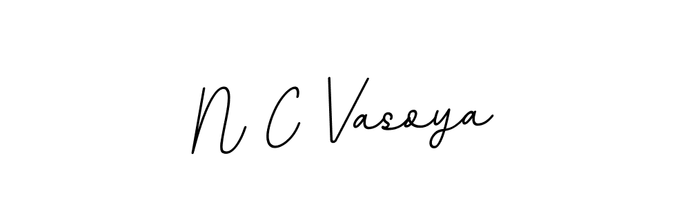 This is the best signature style for the N C Vasoya name. Also you like these signature font (BallpointsItalic-DORy9). Mix name signature. N C Vasoya signature style 11 images and pictures png