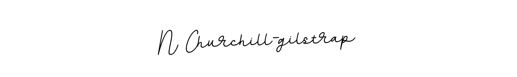N Churchill-gilstrap stylish signature style. Best Handwritten Sign (BallpointsItalic-DORy9) for my name. Handwritten Signature Collection Ideas for my name N Churchill-gilstrap. N Churchill-gilstrap signature style 11 images and pictures png