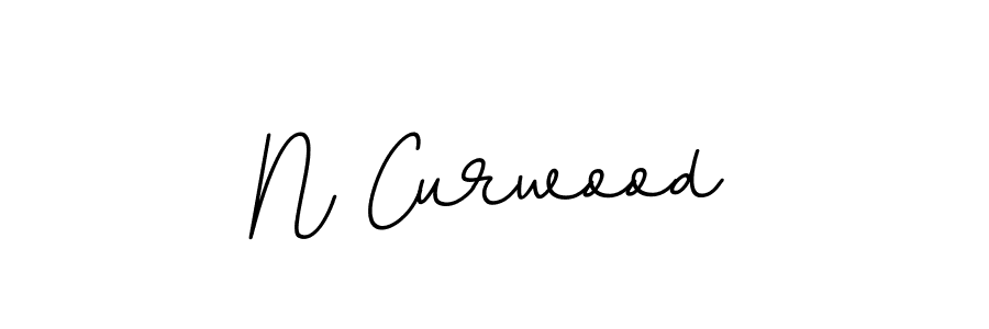 You should practise on your own different ways (BallpointsItalic-DORy9) to write your name (N Curwood) in signature. don't let someone else do it for you. N Curwood signature style 11 images and pictures png