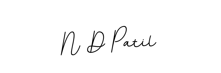 Use a signature maker to create a handwritten signature online. With this signature software, you can design (BallpointsItalic-DORy9) your own signature for name N D Patil. N D Patil signature style 11 images and pictures png