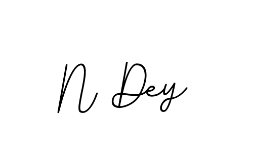 N Dey stylish signature style. Best Handwritten Sign (BallpointsItalic-DORy9) for my name. Handwritten Signature Collection Ideas for my name N Dey. N Dey signature style 11 images and pictures png