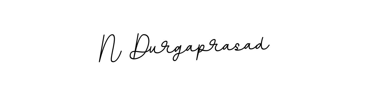 The best way (BallpointsItalic-DORy9) to make a short signature is to pick only two or three words in your name. The name N Durgaprasad include a total of six letters. For converting this name. N Durgaprasad signature style 11 images and pictures png