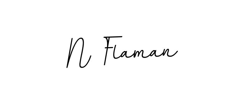 N Flaman stylish signature style. Best Handwritten Sign (BallpointsItalic-DORy9) for my name. Handwritten Signature Collection Ideas for my name N Flaman. N Flaman signature style 11 images and pictures png