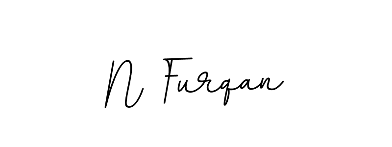 How to make N Furqan signature? BallpointsItalic-DORy9 is a professional autograph style. Create handwritten signature for N Furqan name. N Furqan signature style 11 images and pictures png
