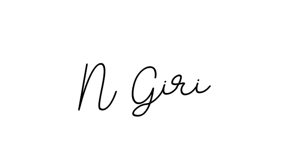 Also we have N Giri name is the best signature style. Create professional handwritten signature collection using BallpointsItalic-DORy9 autograph style. N Giri signature style 11 images and pictures png
