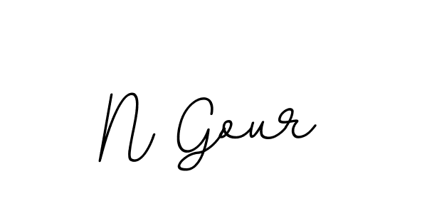 It looks lik you need a new signature style for name N Gour. Design unique handwritten (BallpointsItalic-DORy9) signature with our free signature maker in just a few clicks. N Gour signature style 11 images and pictures png