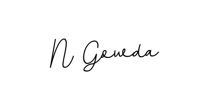 This is the best signature style for the N Gowda name. Also you like these signature font (BallpointsItalic-DORy9). Mix name signature. N Gowda signature style 11 images and pictures png