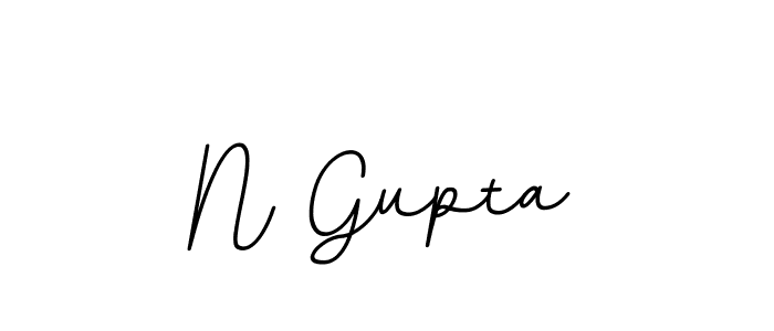 How to make N Gupta signature? BallpointsItalic-DORy9 is a professional autograph style. Create handwritten signature for N Gupta name. N Gupta signature style 11 images and pictures png