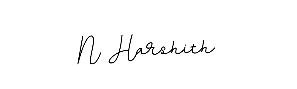 How to make N Harshith signature? BallpointsItalic-DORy9 is a professional autograph style. Create handwritten signature for N Harshith name. N Harshith signature style 11 images and pictures png