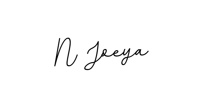 This is the best signature style for the N Joeya name. Also you like these signature font (BallpointsItalic-DORy9). Mix name signature. N Joeya signature style 11 images and pictures png
