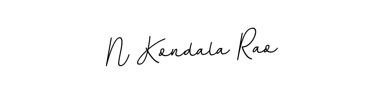 This is the best signature style for the N Kondala Rao name. Also you like these signature font (BallpointsItalic-DORy9). Mix name signature. N Kondala Rao signature style 11 images and pictures png