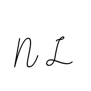 Make a beautiful signature design for name N L. Use this online signature maker to create a handwritten signature for free. N L signature style 11 images and pictures png