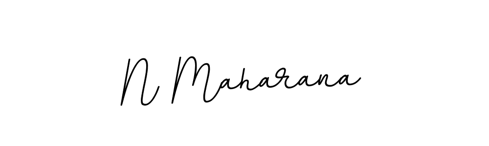 How to make N Maharana signature? BallpointsItalic-DORy9 is a professional autograph style. Create handwritten signature for N Maharana name. N Maharana signature style 11 images and pictures png