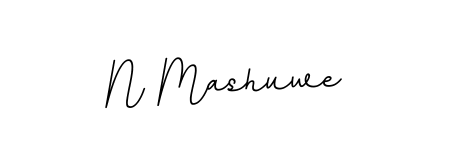 Create a beautiful signature design for name N Mashuwe. With this signature (BallpointsItalic-DORy9) fonts, you can make a handwritten signature for free. N Mashuwe signature style 11 images and pictures png