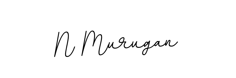 You should practise on your own different ways (BallpointsItalic-DORy9) to write your name (N Murugan) in signature. don't let someone else do it for you. N Murugan signature style 11 images and pictures png