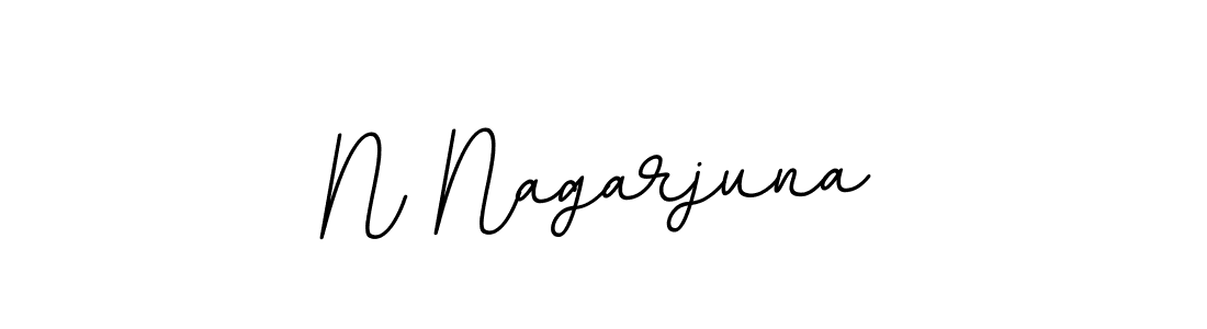 The best way (BallpointsItalic-DORy9) to make a short signature is to pick only two or three words in your name. The name N Nagarjuna include a total of six letters. For converting this name. N Nagarjuna signature style 11 images and pictures png