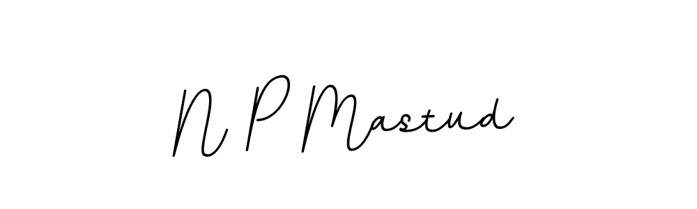 How to make N P Mastud signature? BallpointsItalic-DORy9 is a professional autograph style. Create handwritten signature for N P Mastud name. N P Mastud signature style 11 images and pictures png