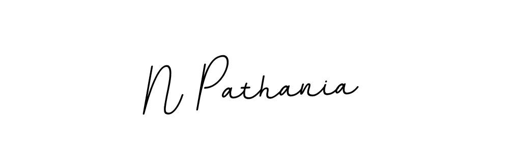 How to make N Pathania signature? BallpointsItalic-DORy9 is a professional autograph style. Create handwritten signature for N Pathania name. N Pathania signature style 11 images and pictures png