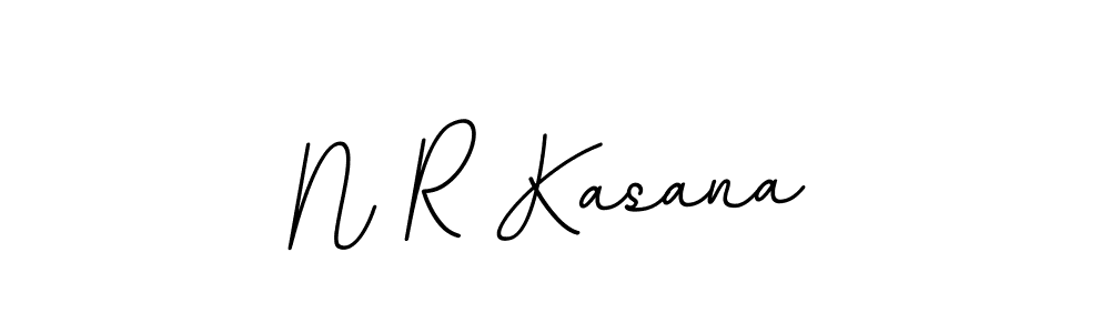 Also we have N R Kasana name is the best signature style. Create professional handwritten signature collection using BallpointsItalic-DORy9 autograph style. N R Kasana signature style 11 images and pictures png