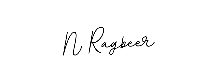 N Ragbeer stylish signature style. Best Handwritten Sign (BallpointsItalic-DORy9) for my name. Handwritten Signature Collection Ideas for my name N Ragbeer. N Ragbeer signature style 11 images and pictures png