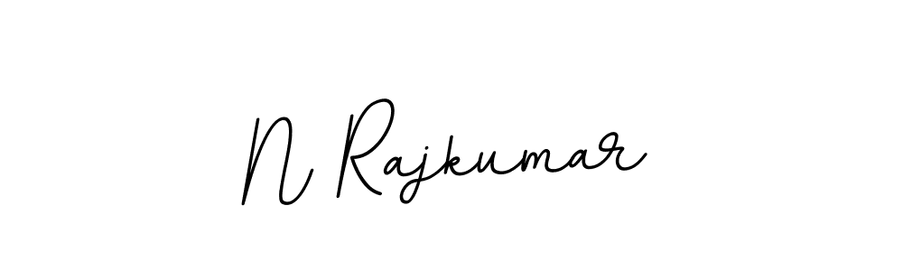 Use a signature maker to create a handwritten signature online. With this signature software, you can design (BallpointsItalic-DORy9) your own signature for name N Rajkumar. N Rajkumar signature style 11 images and pictures png