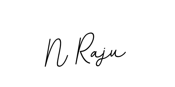 This is the best signature style for the N Raju name. Also you like these signature font (BallpointsItalic-DORy9). Mix name signature. N Raju signature style 11 images and pictures png