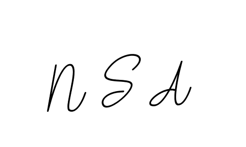 How to Draw N S A signature style? BallpointsItalic-DORy9 is a latest design signature styles for name N S A. N S A signature style 11 images and pictures png