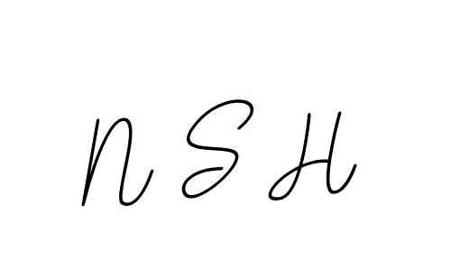 Similarly BallpointsItalic-DORy9 is the best handwritten signature design. Signature creator online .You can use it as an online autograph creator for name N S H. N S H signature style 11 images and pictures png