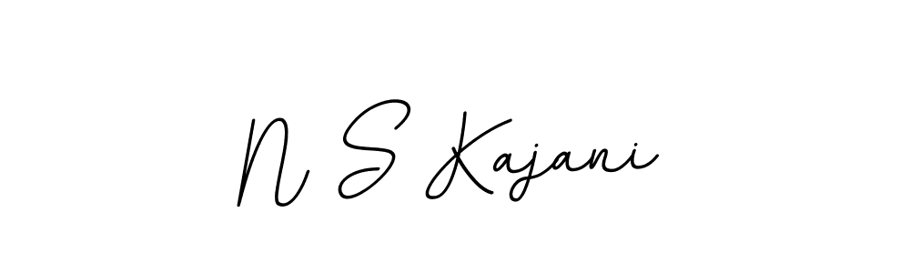 if you are searching for the best signature style for your name N S Kajani. so please give up your signature search. here we have designed multiple signature styles  using BallpointsItalic-DORy9. N S Kajani signature style 11 images and pictures png