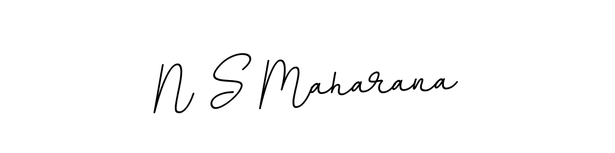 You should practise on your own different ways (BallpointsItalic-DORy9) to write your name (N S Maharana) in signature. don't let someone else do it for you. N S Maharana signature style 11 images and pictures png