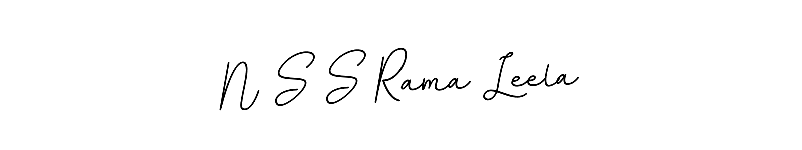 if you are searching for the best signature style for your name N S S Rama Leela. so please give up your signature search. here we have designed multiple signature styles  using BallpointsItalic-DORy9. N S S Rama Leela signature style 11 images and pictures png