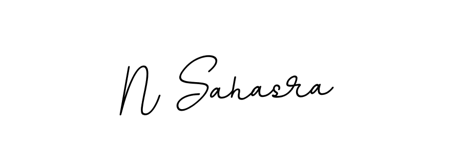 It looks lik you need a new signature style for name N Sahasra. Design unique handwritten (BallpointsItalic-DORy9) signature with our free signature maker in just a few clicks. N Sahasra signature style 11 images and pictures png