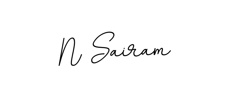 Also You can easily find your signature by using the search form. We will create N Sairam name handwritten signature images for you free of cost using BallpointsItalic-DORy9 sign style. N Sairam signature style 11 images and pictures png