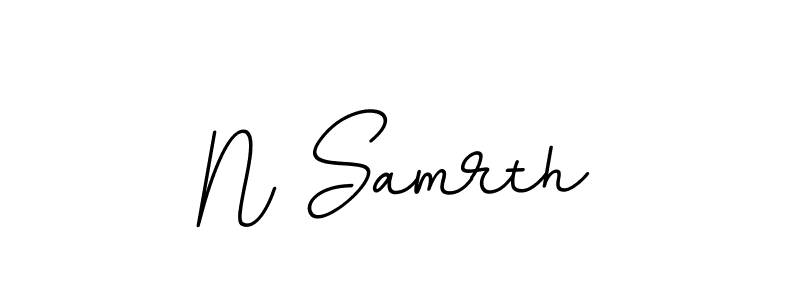 This is the best signature style for the N Samrth name. Also you like these signature font (BallpointsItalic-DORy9). Mix name signature. N Samrth signature style 11 images and pictures png