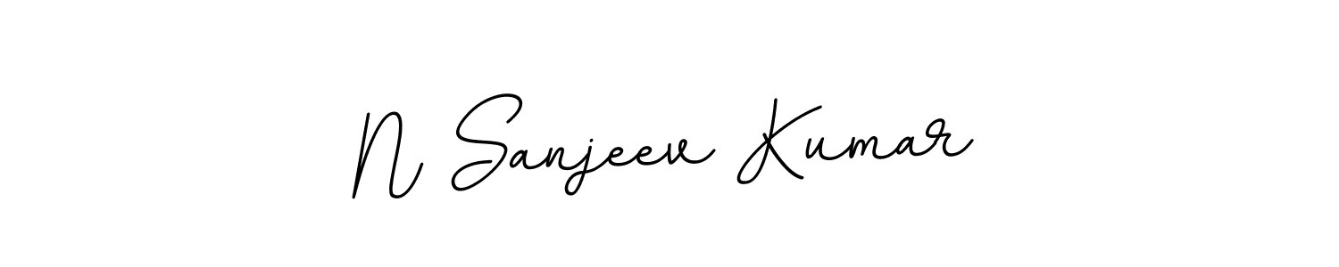 if you are searching for the best signature style for your name N Sanjeev Kumar. so please give up your signature search. here we have designed multiple signature styles  using BallpointsItalic-DORy9. N Sanjeev Kumar signature style 11 images and pictures png